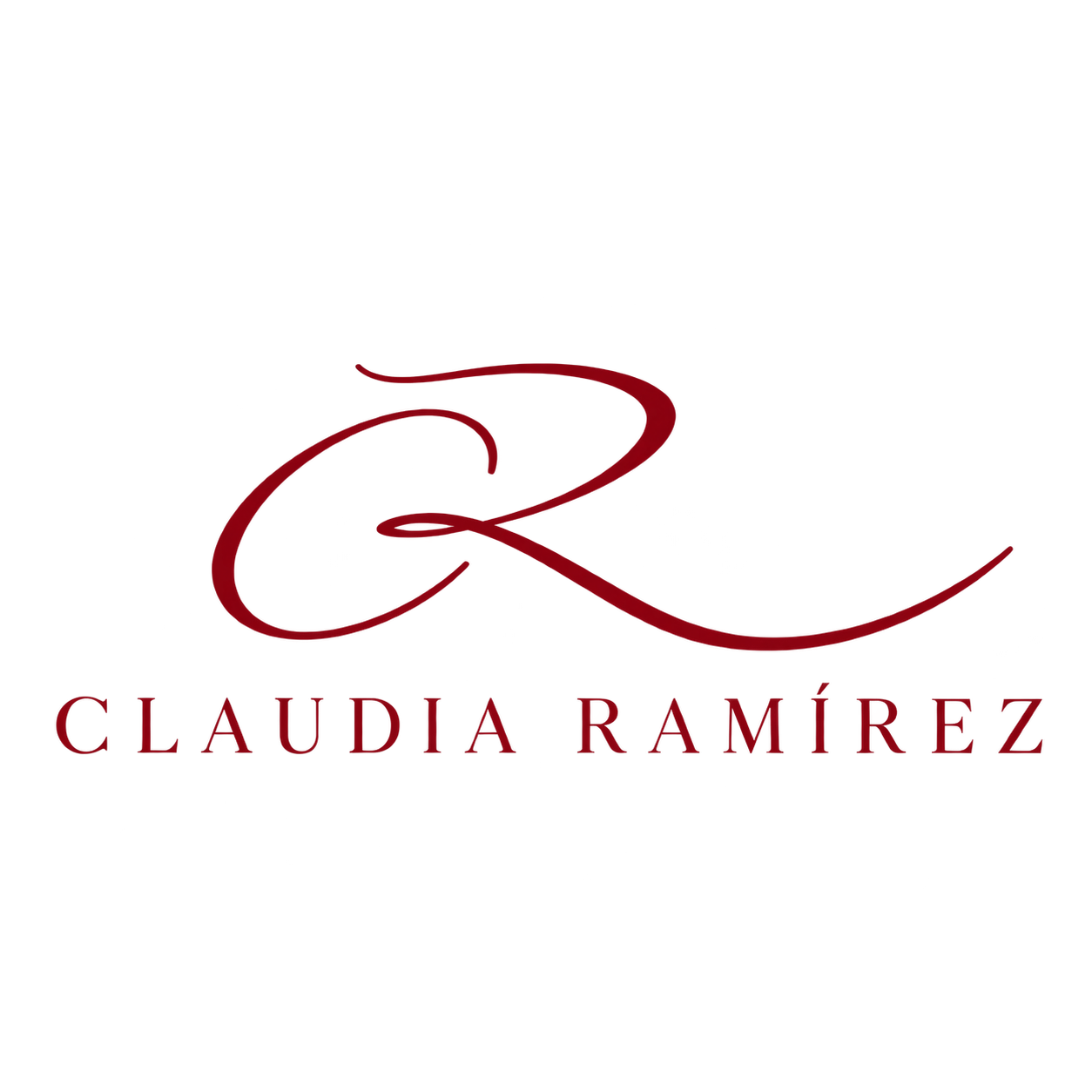 Claudia Ramírez — monograma CR